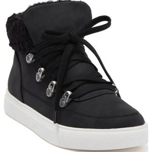 Faux Fur Sneakers by Report